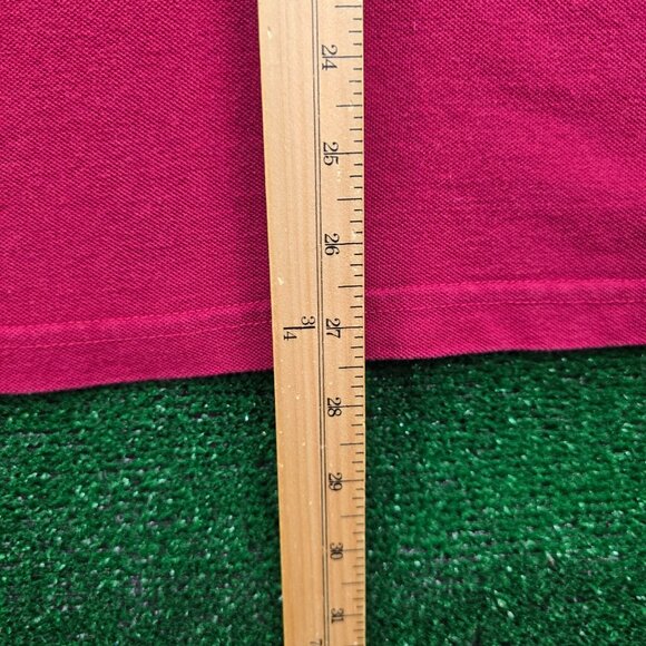 Houston Astros Polo Shirt Mens Large/XL Red Vintage Y2K MLB Baseball Sports - Picture 6 of 8